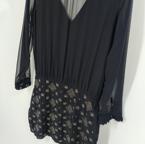 Zara | beaded blouson dress - Picture 6 of 10